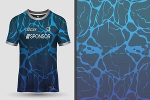 Sports jersey design for sublimation vector