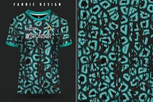 Sports jersey design for sublimation vector