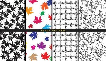 Set of Flower seamless patterns. Abstract geometric hexagonal graphic design print 3d cubes pattern. vector