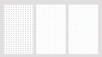 Bullet journal blank page vector illustration, things to do reminder, fill in planner template to organize any life event