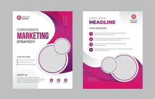 Gradient Corporate Business Flyer vector