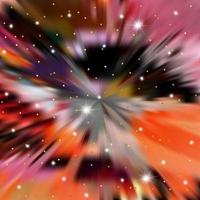 Orange Gradient metallic color background with sparkle photo