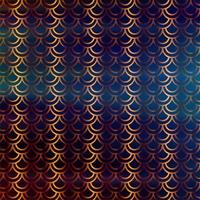 Golden art deco pattern with gradient color blur background photo