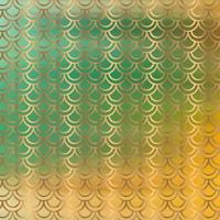 Golden art deco pattern with gradient color blur background photo