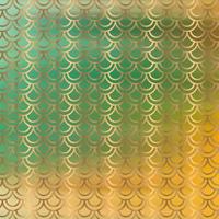 Golden art deco pattern with gradient color blur background photo