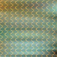 Golden mermaid scales pattern with gradient color blur background photo