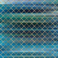 Golden grid pattern with gradient color blur background photo