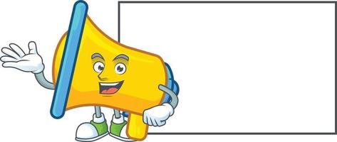 Yellow Loadspeaker Vector