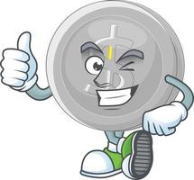 Silver Coin Vector