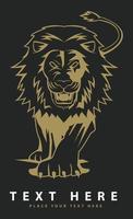 lion symbol illustration vector