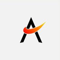 Letter A logo icon vector design template