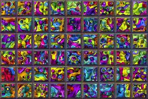 Colorful gradient background. Abstract holographic motion graphic.Abstract colorful animation. Multicolor liquid background. Beautiful gradient texture photo