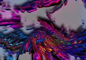 Colorful gradient background. Abstract holographic motion graphic.Abstract colorful animation. Multicolor liquid background. Beautiful gradient texture photo
