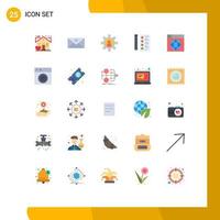 25 Creative Icons Modern Signs and Symbols of web development customer support develop business Editable Vector Design Elements