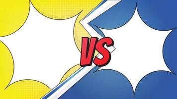 comic background style in blue and yellow color vector