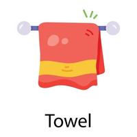 Trendy Towel Concepts vector
