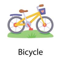 Trendy Bicycle Concepts vector