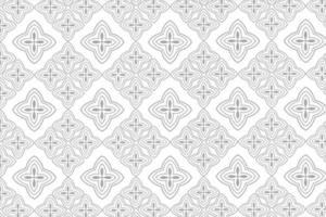 Decorative seamless pattern design vector