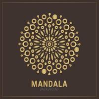 Luxury Mandala background design template vector