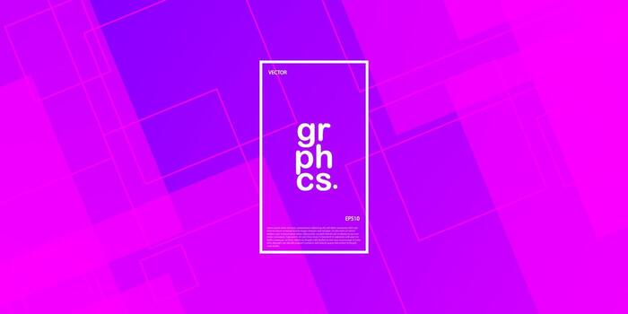 Modern square background abstract. Gradient pink to purple. You can use this background for your content like as video, qoute, promotion, blogging, social media, website etc. Eps10 vector