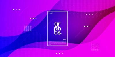 Purple abstract background wave design vector for banner cover book flayer and other element graphic design.Eps10 vector