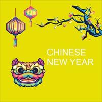 chines new year WPAP vector