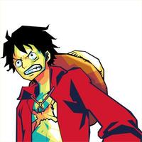 Monkey D Luffy One Piece vector