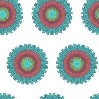 Mandala Seamless Pattern vector