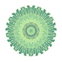 Mandala Line Template vector