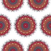 Mandala Seamless Pattern vector