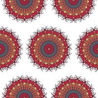 Mandala Seamless Pattern vector