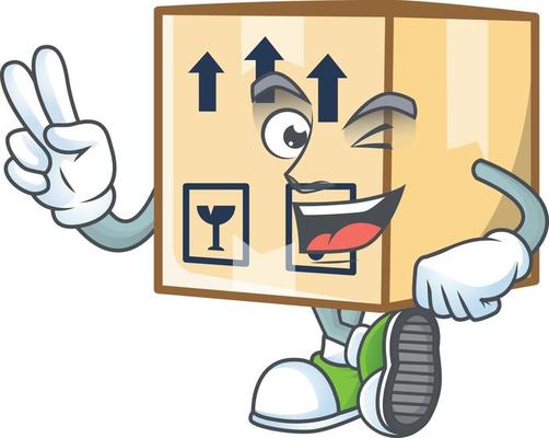 Cardboard Close Vector