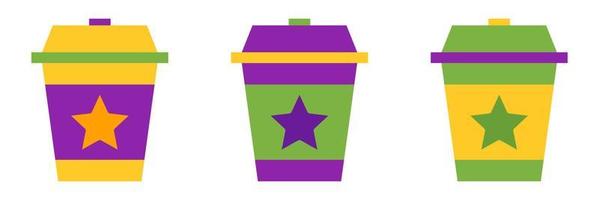 Coffee Cup in flat style isolated vector