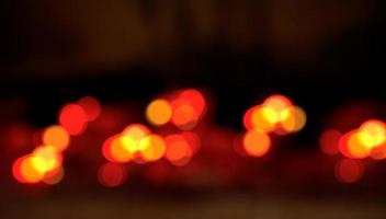 Abstract red blur bokeh background photo