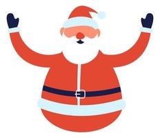 Santa Claus xmas and new year character vector