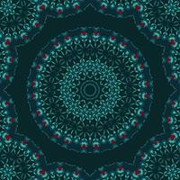 Abstract mandala floral ethnic design for background, decoration or wallpaper vector