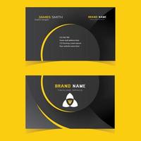 Vector creative and modern business card design template