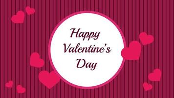 Happy Valentine's Day wishes Free Vector Download