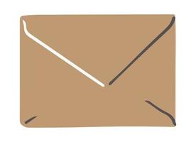 Envelope message in letter, post mails vector