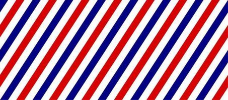 blue red diagonal stripes seamless pattern vector