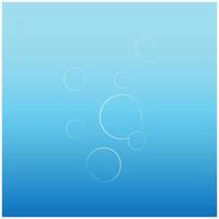 diseño de ilustración de logotipo de burbuja de agua vector