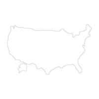 map united status logo illustration design vector