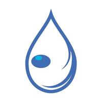 water drop logo illustration design vector