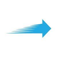 faster arrow logo vektor template vector