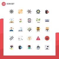 25 Creative Icons Modern Signs and Symbols of removed devices brainstorming computers time Editable Vector Design Elements