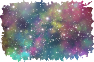 Sublimationspinsel Galaxie Weltraum Hintergrund png