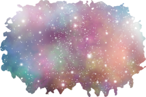 Sublimationspinsel Galaxie Weltraum Hintergrund png