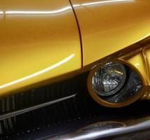 exotic sports car closeup photo