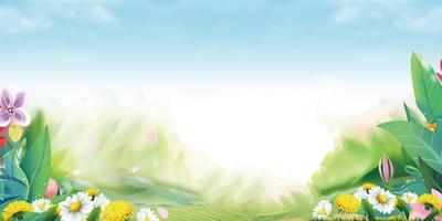 Nature Background Promotion Banner photo