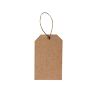 étiquette vintage simple avec corde isolée pour les maquettes de marque de détail png